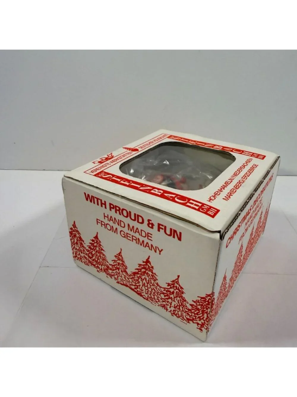Vintage Steinbach Germany Wooden Royal King Christmas Ornament